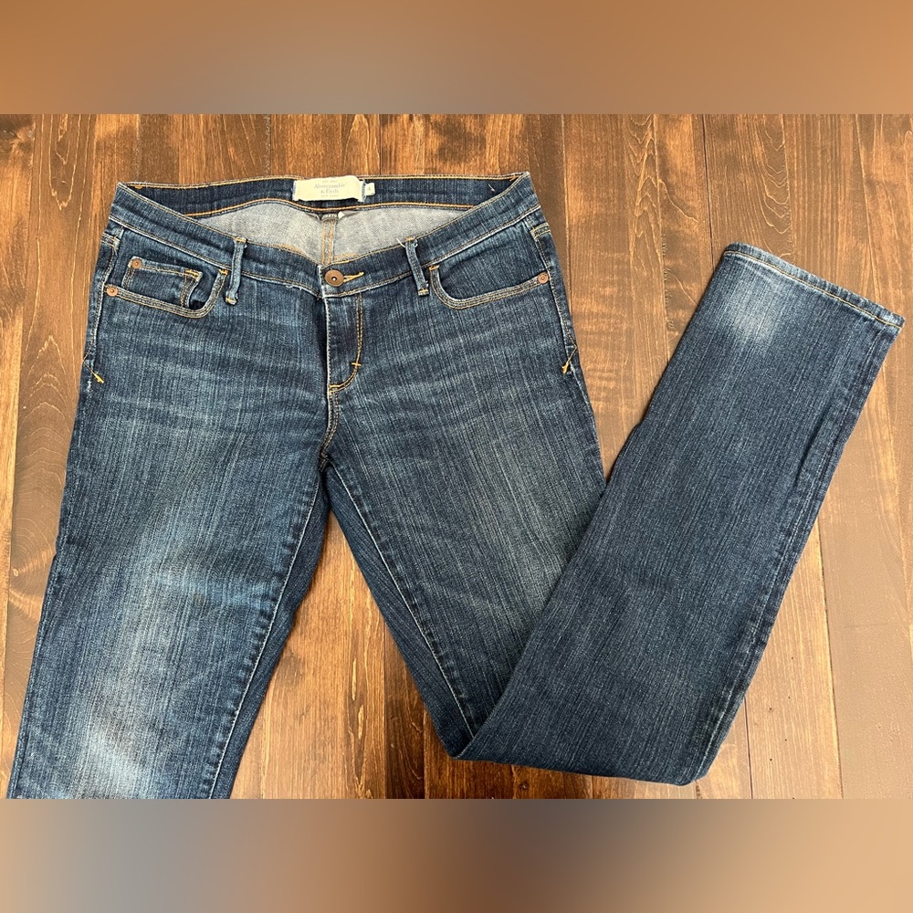 Abercrombie & Fitch Y2K Low Rise Denim Jeans